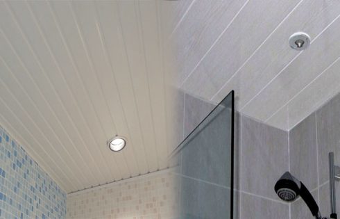 Low-Maintenance Plastic Ceiling Tiles for Bathrooms