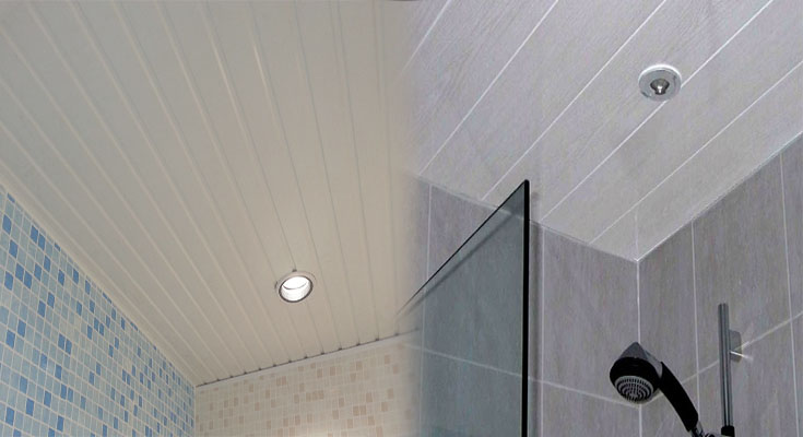 Low-Maintenance Plastic Ceiling Tiles for Bathrooms