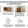 Best Practices for Maintaining Wooden Furniture in Humid Climates