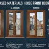 Choosing the Right Double Glazed Front Door Materials for Noise Reduction in Busy English Towns