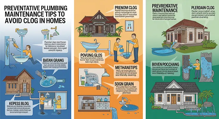 Preventative Plumbing Maintenance Tips to Avoid Clogs in Indonesian Homes