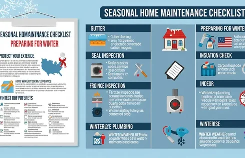Seasonal Home Maintenance Checklist for Preparing for Winter in the US