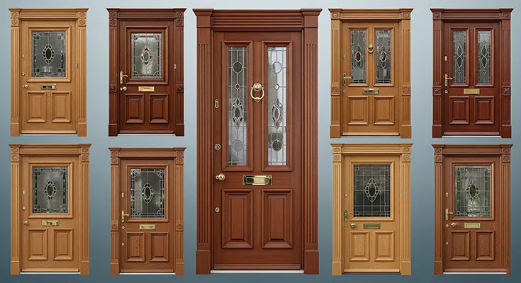 Traditional Solid Wood Front Door Options for Period Properties in England