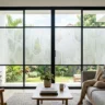 Decorative Privacy Film Designs for Modern Frosted Window Frames
